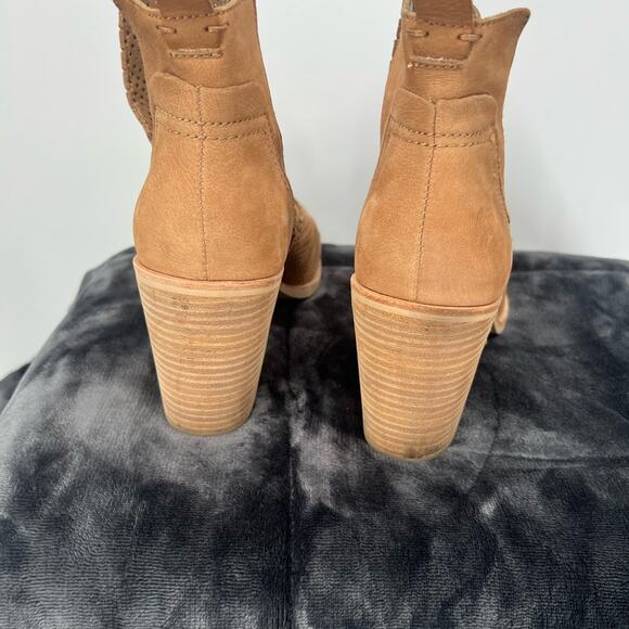 Dolce Vita Shay Perforated Leather Booties - Picture 6 of 10